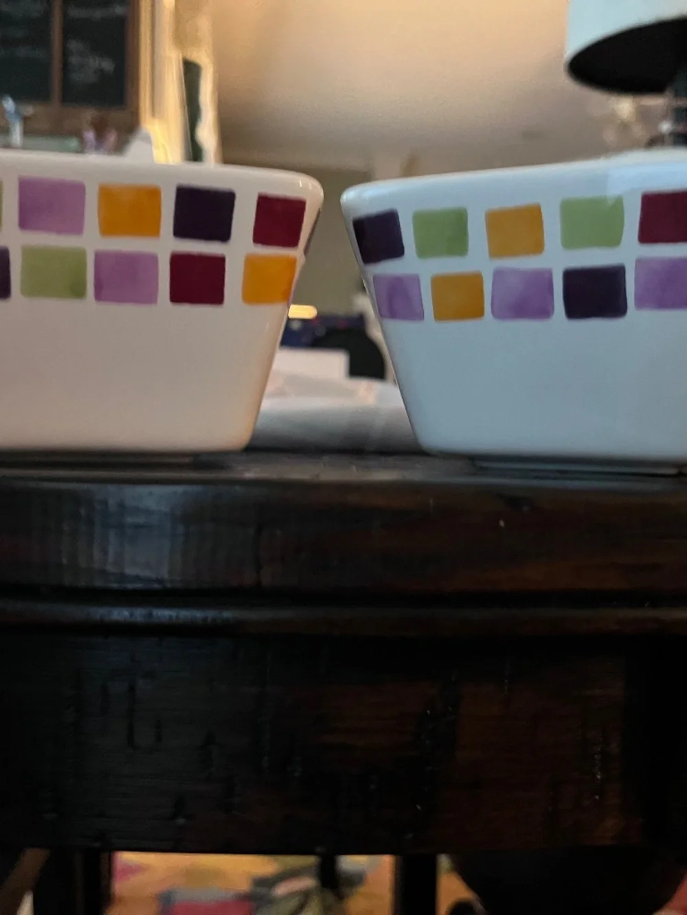 Retired Pampered Chef Simple Additions Tiles Platter & Matching Bowls Set